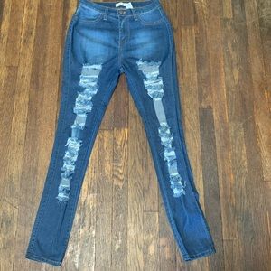 Vibrant, Denim Size 15